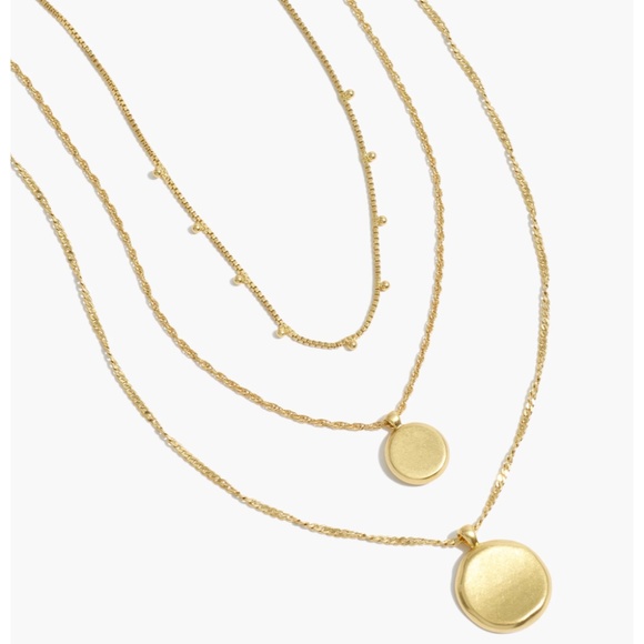 New MADEWELL Coin Necklace Set - Picture 2 of 4